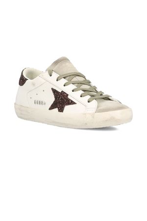 Sneakers Super-Star in pelle bianca GOLDEN GOOSE | GWF00101F00812212386
